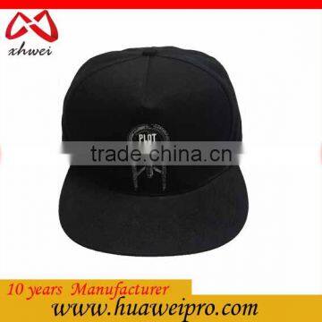 High Quality Custom Made Embroidery Design Flat Brim Baseball Cap