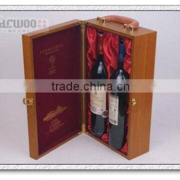 High quality Pine wood wine case for sale