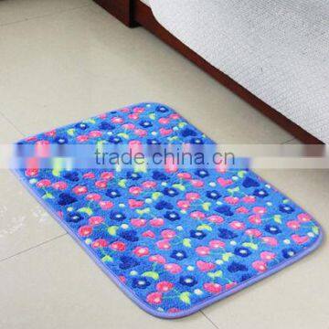 mat with coral fleece room mat and rugs