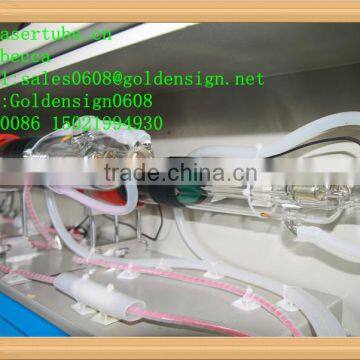 High quality co2 laser tube for laser cutter 100w best price in goldensign