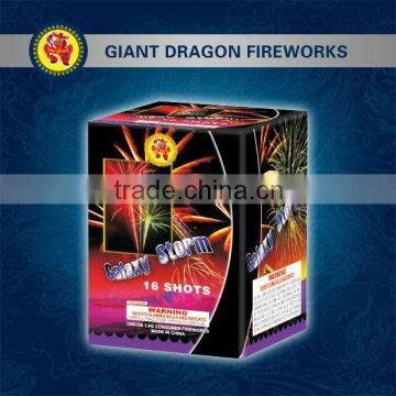 2014 Chinese Liuyang Fireworks for Sale world class fireworks Galaxy Storm 16 Shots