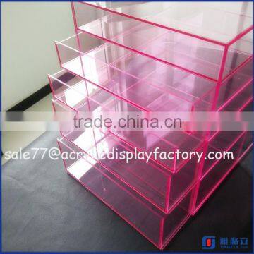 Wholesale Morden Custom Acrylic Makeup Organizer /original Mac Cosmetics Display photo-6