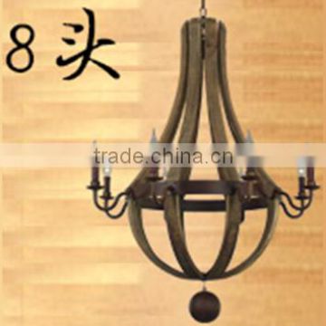 E27 candle ball shape suspension lamp for lobby and dinning room