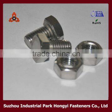 China Bolt And Nut With Hex Head DIN Standard All Size