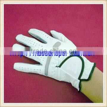 quality exquisite female cabretta leather wholesale golf gloves