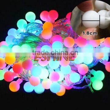 Christmas Decoration Ball Solar LED String Lights / Multi-colour LED Light String