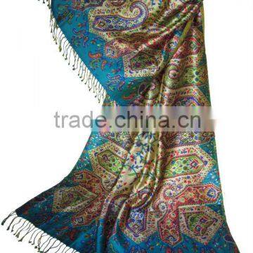 Paisley print design scarf shawls