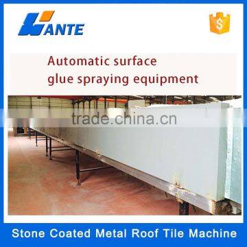 High Quality Aluminum Zinc Plate Colorful Stone Coated Metal Roof Tile Machine, Galvanized Chinese Roof Tile photo-5