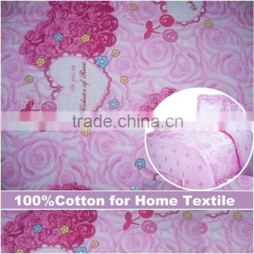 100%Cotton Fabric for Home textile