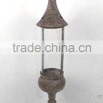 8009408MC- metal wire cage candle lantern