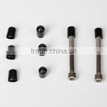 Red Steel Pipe End Caps photo-2