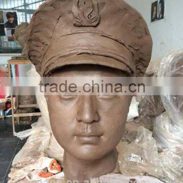 Clay Sculpture Of the Clay or Mud Draft of Industrial&commerical staff