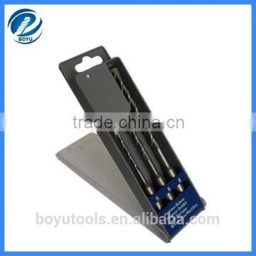 high quality 3pc sds plus hammer drill bit set for concrete