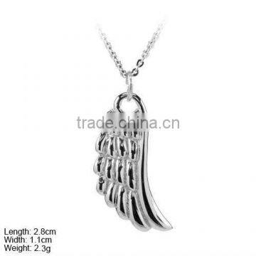 [PSA-1008] 925 Silver Religion Pendant/Charm, Silver Single Wing Pendant/Charm