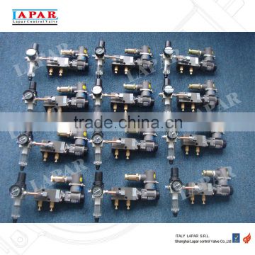 LAPAR Solenoid Valve with air filter regulator