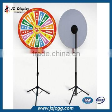 New Promotional Acrylic Advertising Lucky Turntable Fortune Prize Wheel