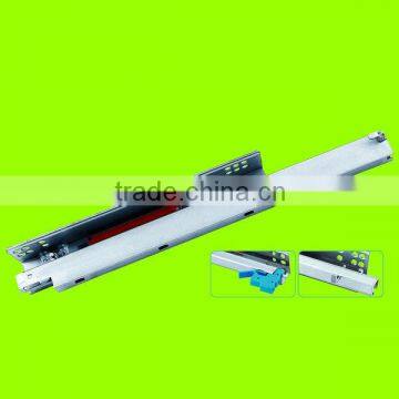 hot sale cold-rolled steel push-open full-extension undermount soft close drawer slides (US4111)
