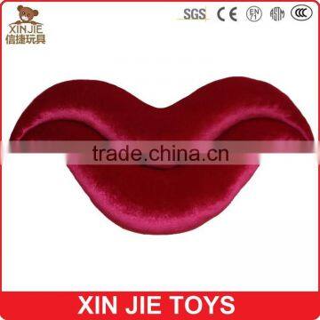 funny plush red lip shape pillow and cushion                        
                                                Quality Choice