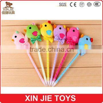 custom plush animal pen good quality plush pencil cute plush kids pencil