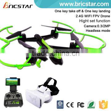 Hot sell FPV self stabilised air drone camera, air copter with Virtual Reality headless glasses                        
                                                Quality Choice