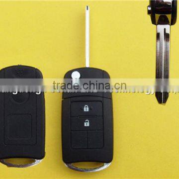 New 2 button flip folding key remote cover shell case for Toyota Camry Rav4 Corolla Prado