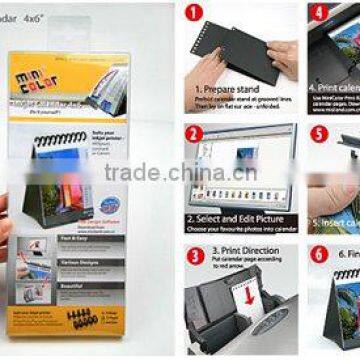 DIY Inkjet Customized Photo Calendar 4*6 Size (Birthday Gift)