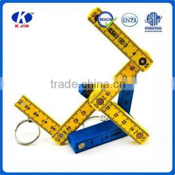 2016 Hot Sale New Style 50cm Mini 5 Fold Belt Buckle Plastic Ruler for Office photo-3