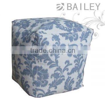 unfoldable beautiful colorful pouf ottoman