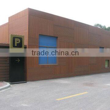 wpc hollow decking board
