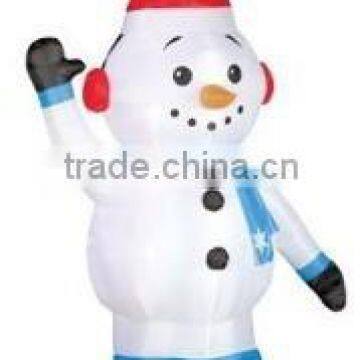 Small Inflatables Snowman Shop Decorations for Christmas photo-4