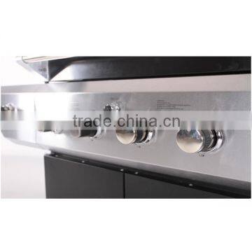 Stainless Steel Large Cooking Area 5 Burner Bbq Gas Grill With Side Burner photo-6