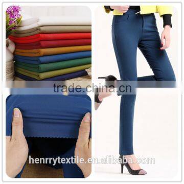 New Plain Knitted Dyed Fabric for Trousers