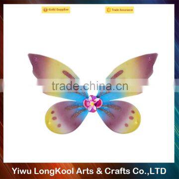 2016 New arrival kids colorful butterfly wings princess fairy wings for party decoration