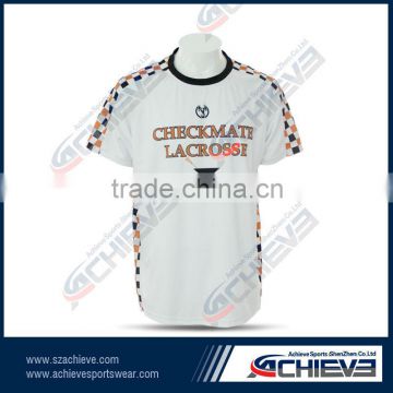 lacrosse uniform cheap custom fully sublimated shooter shirt