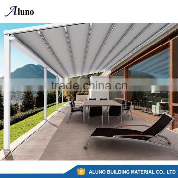 MOTORIZED ALUMINUM PERGOLA AWNING SYSTEM