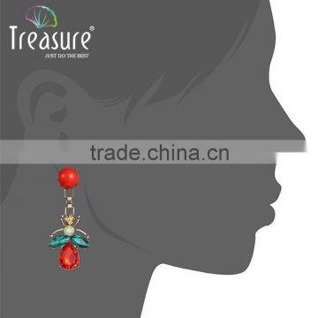 Chinese Style Crystal Drop Earing by Handmade photo-5