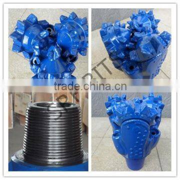 swivel drill wells steel tooth tricone bit drilling for groundwater