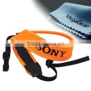 Neoprene Camera Shoulder Strap For Sony DSLR SLR (Orange) [Camera]