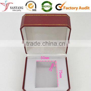 PU Engraved Leather Cover EVA Insert Pillow Rustic Watch Box photo-5