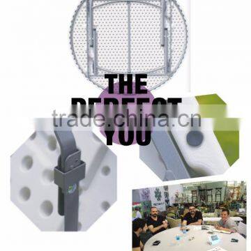 6ft Round Party Table With Table Cover photo-2