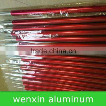 red anodizing aluminum tube