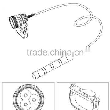 New Arrival Underwater Waterproof IPX8 Dive Light LED Canister Flashlight photo-2