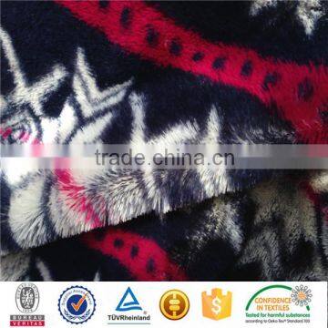 china wholesale long hair dyeing plush fur fabric for making soft toys