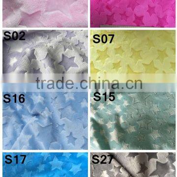 10 Years Export Experience Super Soft Cheap Toddler Minky White Star Fleece Blanket photo-5