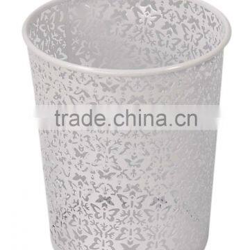 Office Engraved Waste Baskets/Bin (flora Pattern) photo-2