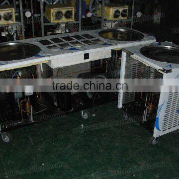 Double Flat Pan Fried Ice Cream Machine photo-3