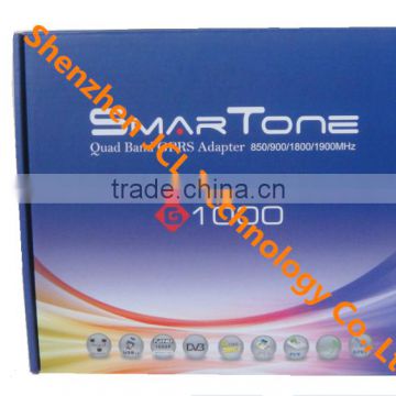 2015 newest Original Full HD decoder SmarTone G1000 Free IKS/twin tuner SKS/GPRS for South America.better than Toc***msat