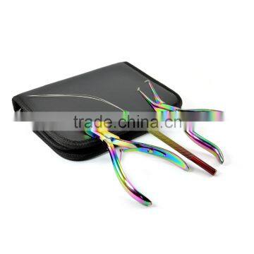 Mini Hair Extension Salon Kit with Hair beading Loop In Plasma Color Coating