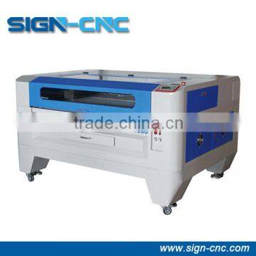 SIGN 1390 co2 fabric laser cutting machine and cutting for other non metal materials