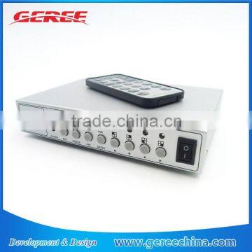 4CH Channel CCTV mini video Quad Processor Splitter Surveillance Security
